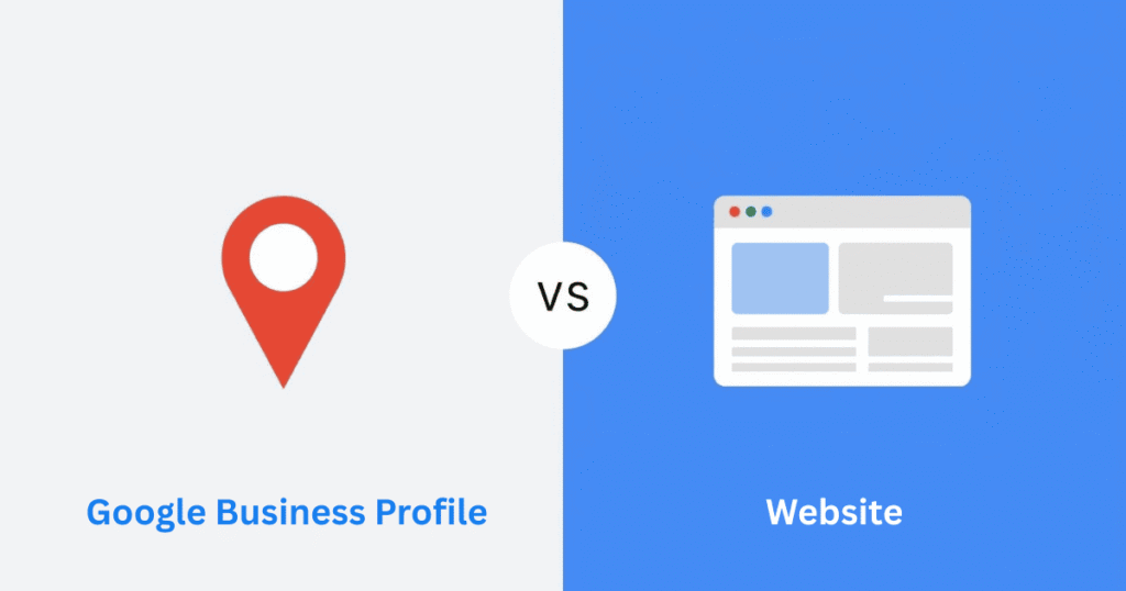 Google Business Profile vs Website