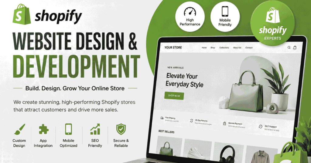 Shopify Website Design & Development