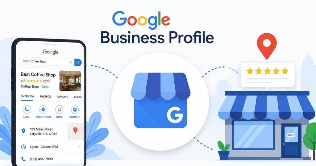 Google Business Profile with services